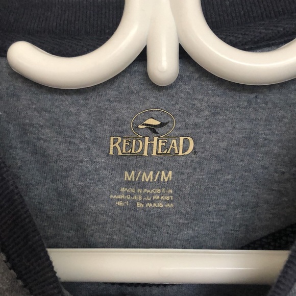 Two-tone blue long sleeve shirt with button detail - Picture 3 of 4